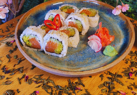 California Sake — salmon roll